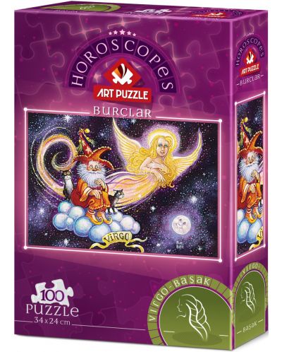 Παζλ Art Puzzle 100 κομμάτια - Αστρολογικό ζώδιο Παρθένος - 1