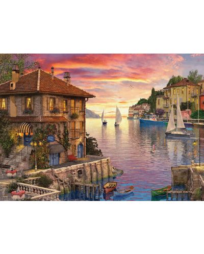 Παζλ Art Puzzle 1500 κομμάτια - Λιμάνι της Μεσογείου - 2