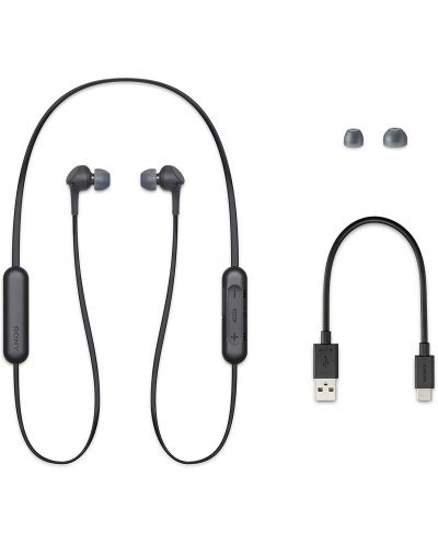 Ασύρματα ακουστικά Sony - WI-XB400, μαύρα - 3
