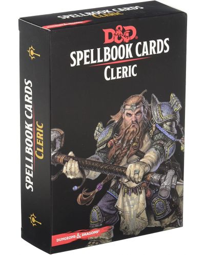 Πρόσθετο για Παιχνίδι ρόλων Dungeons & Dragons - Spellbook Cards: Cleric - 1