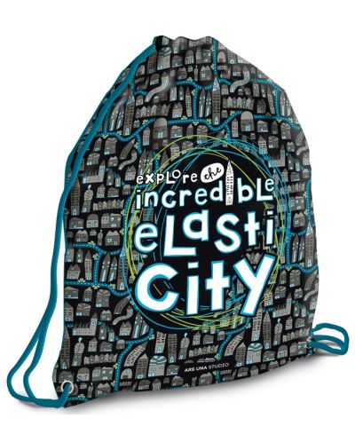 Αθλητική τσάντα με κορδόνια Ars Una Elasti City - 1