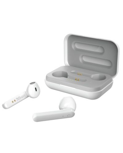 Ασύρματα ακουστικά Trust - Primo Touch, TWS, λευκά - 2