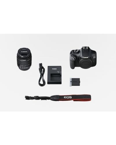 Φωτογραφική μηχανή DSLR  Canon EOS - 4000D, EF-S 18-55-mm DC,μαύρο - 6