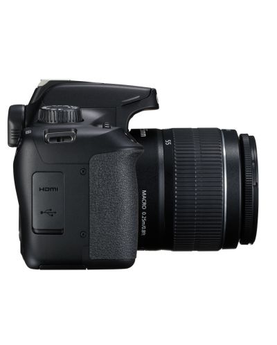 Φωτογραφική μηχανή DSLR  Canon EOS - 4000D, EF-S 18-55-mm DC,μαύρο - 4