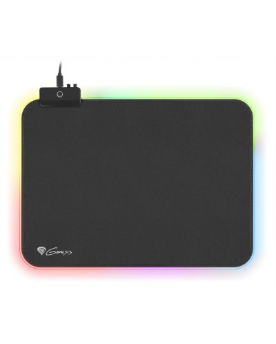 Gaming pad Genesis - Boron 500, M, RGB, μαύρο - 2