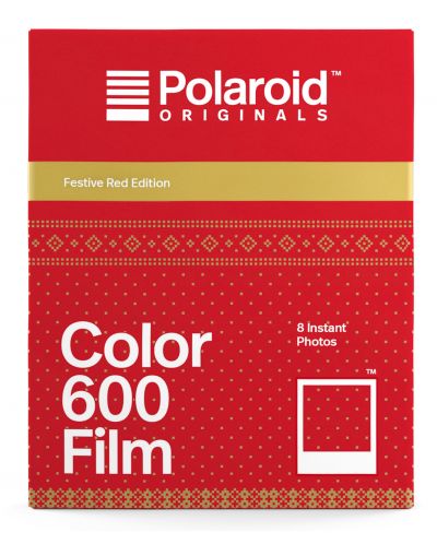 Χαρτί Φωτογραφικό Polaroid Originals Color за 600 Festive Red - 1