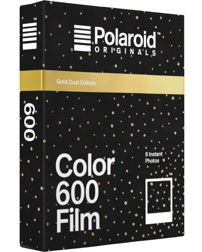 Χαρτί Φωτογραφικό Polaroid Originals Color за 600 Gold Dust Edition - 1