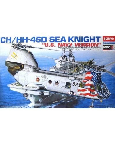 Μοντέλο συναρμολογημένου Academy  Στρατιωτικά: Ελικόπτερα - CH/HH-46D Sea Knight (12207) - 2