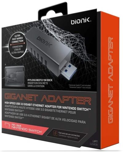 Προσαρμογέας Bionik - Giganet USB 3.0 (Nintendo Switch) - 5