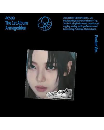 Aespa - Armageddon, Poster Karina Version (CD Box) - 3