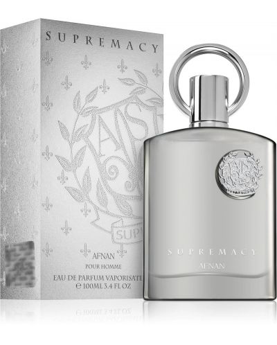 Afnan Perfumes Supremacy Eau de Parfum Silver, 100 ml - 2