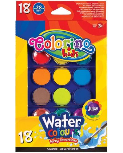 Ακουαρέλα Colorino Kids - 18 χρώματα - 1
