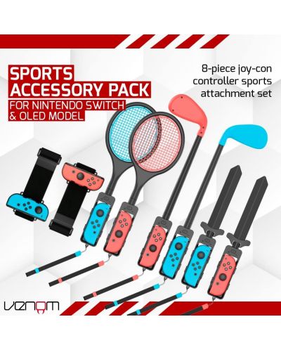Αξεσουάρ Venom - Sports Accessory Pack (Nintendo Switch) - 3