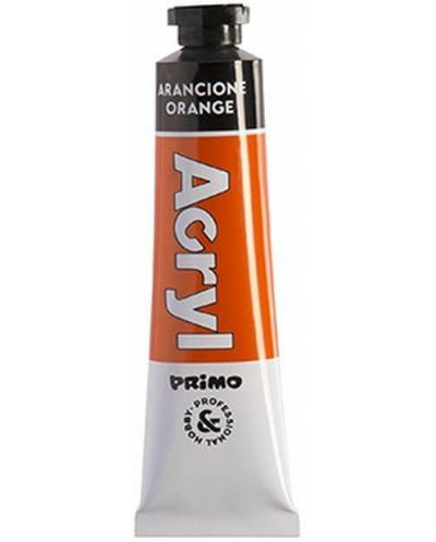 Ακρυλικό χρώμα Primo H&P - Πορτοκαλί, 18 ml, σε σωληνάριο - 1