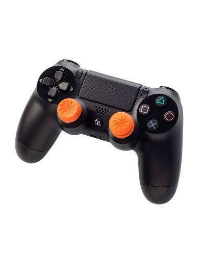Αξεσουάρ KontrolFreek - Performance Thumbsticks KontrolFreek Vortex, πορτοκάλι (PS4/PS5) - 3