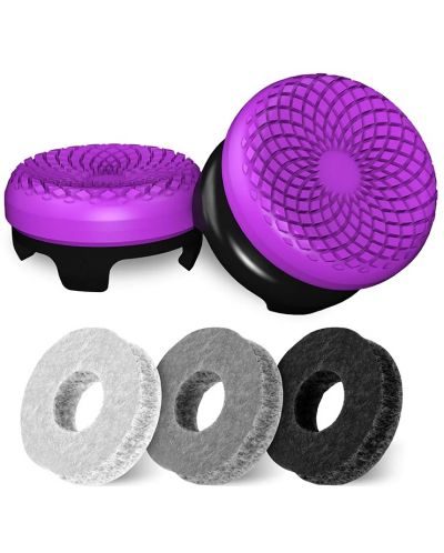 Αξεσουάρ KontrolFreek - Performance Thumbsticks + Precision Rings Fenzy Edition,μωβ (PS4/PS5) - 2