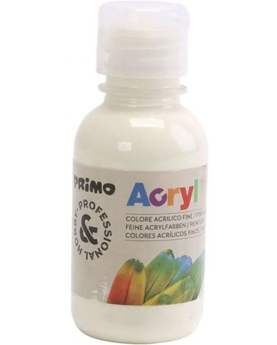 Ακρυλικό χρώμα Primo  H&P - Ivory, 125 ml,σε φιάλη - 1