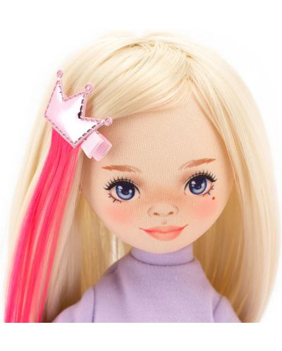 Αξεσουάρ κούκλας Orange Toys Sweet Sisters - Ροζ παπούτσια, τσάντα και ροζ μαλλιά - 5