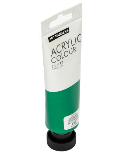 Ακρυλικό χρώμα Art Ranger - Ανοιχτό πράσινο, 75 ml - 1