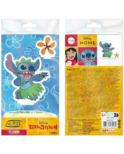 Ακρυλική φιγούρα ABYstyle Disney: Lilo & Stitch - Stitch, 9 cm - 3