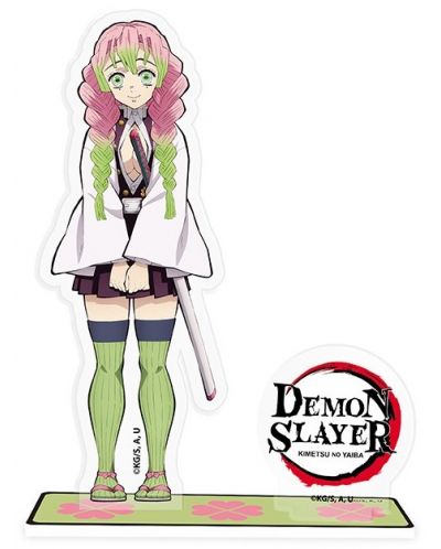 Ακρυλική φιγούρα ABYstyle Animation: Demon Slayer - Mitsuri Kanroji, 8 cm - 1