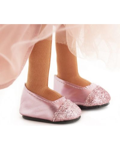 Αξεσουάρ κούκλας Orange Toys Sweet Sisters - Ροζ παπούτσια, τσάντα και ροζ μαλλιά - 3