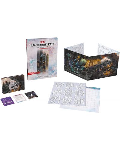 Αξεσουάρ για παιχνίδι ρόλων Dungeons & Dragons - Dungeon Master's Screen Dungeon Kit - 2