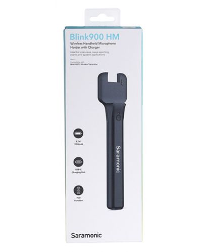 Ασύρματη λαβή Saramonic - BLINK 900 Pro HM, за Blink 900 B2, μαύρη - 5