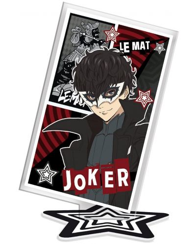 Ακρυλική φιγούρα ABYstyle Games: Persona 5 - Joker, 10 cm - 1