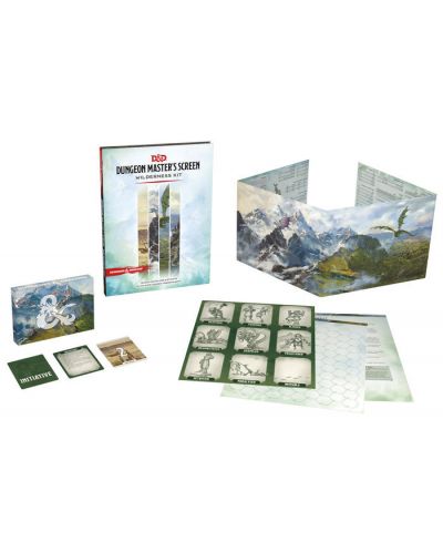 Αξεσουάρ για παιχνίδι ρόλων  Dungeons & Dragons - Dungeon Master's Screen Wilderness Kit - 1