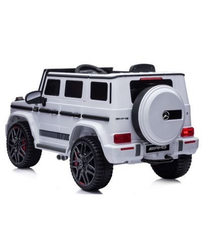 Αυτοκίνητο με μπαταρία Chipolino -Mercedes G63 AMG, λευκό - 4