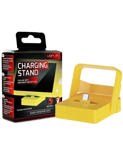 Πολυλειτουργική βάση Venom - Charging Stand, Yellow (Nintendo Switch Lite) - 1