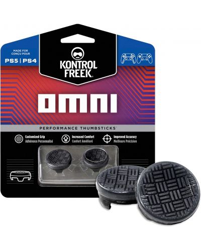 Αξεσουάρ KontrolFreek - Performance Thumbsticks Omni, μαύρο (PS4/PS5) - 1