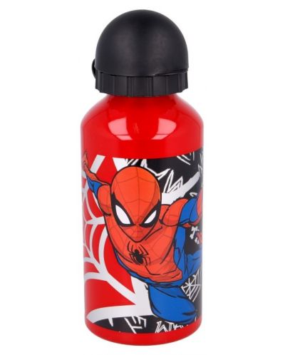 Μπουκάλι αλουμινίου Stor - Spiderman, 400 ml - 1
