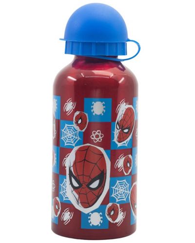 Μπουκάλι αλουμινίου Stor - Spider-Man, 400 ml - 1