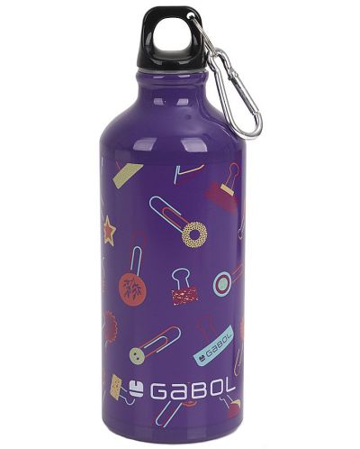 Μπουκάλι νερού αλουμινίου Gabol Diary - 600 ml - 1