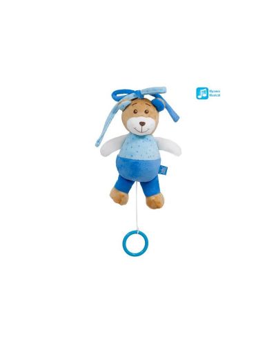 Amek Toys  Βρεφική λατέρνα ,αρκουδάκι, μπλε - 1