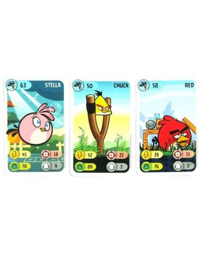 Παιχνίδι με κάρτες Tactic - Angry Birds,παιδικό - 2