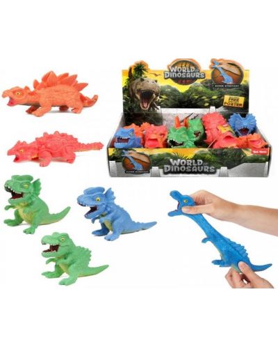 Αντιστρες παιχνίδι  Toi Toys - Ελαστικός  δεινόσαυρος, μια σειρά - 1