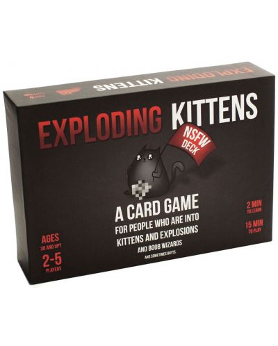 Επιτραπέζιο παιχνίδι Exploding Kittens: NSFW Edition -Party  - 1