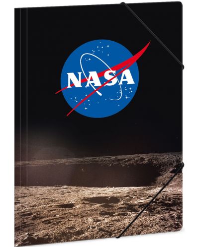 Φάκελος με λάστιχο  Ars Una NASA - А4, το λογότυπο της NASA - 1