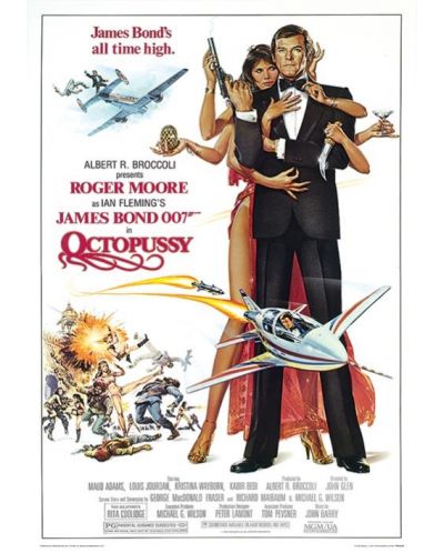 Εκτύπωση τέχνης Pyramid Movies: James Bond - Octopussy One-Sheet - 1