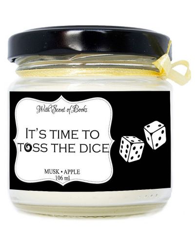Αρωματικό κερί  - It's time to toss the dice, 106 ml - 1