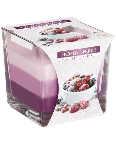 Αρωματικό κερί Bispol Aura - Frozen Berries, 170 g - 1