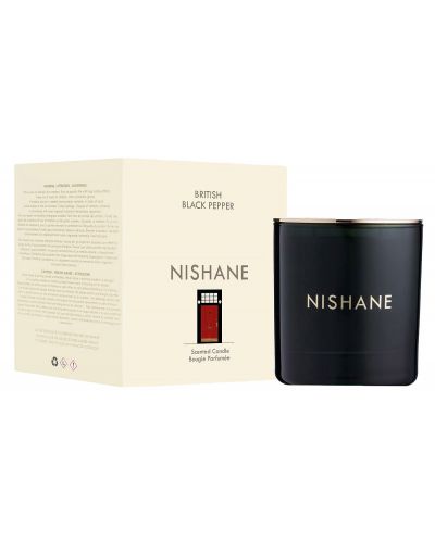 Αρωματικό κερί Nishane The Doors - British Black Pepper, 300 g - 4