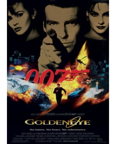 Εκτύπωση τέχνη Pyramid Movies: James Bond - Goldeneye One-Sheet - 1