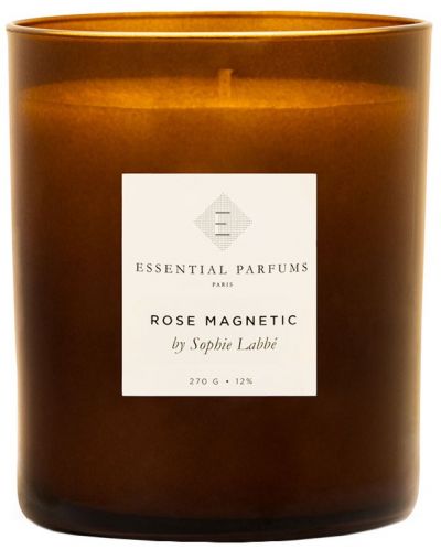 Αρωματικό κερί Essential Parfums - Rose Magnetic by Sophie Labbé, 270 g - 1
