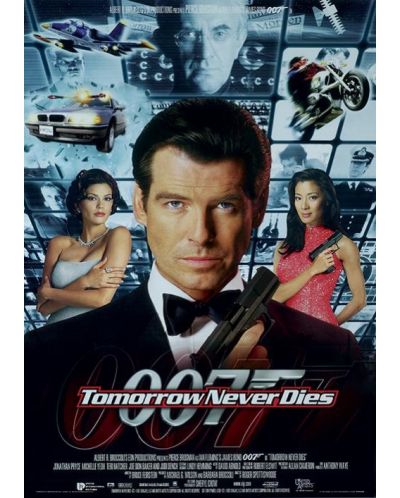 Εκτύπωση τέχνης Pyramid Movies: James Bond - Tomorrow Never Dies One-Sheet - 1