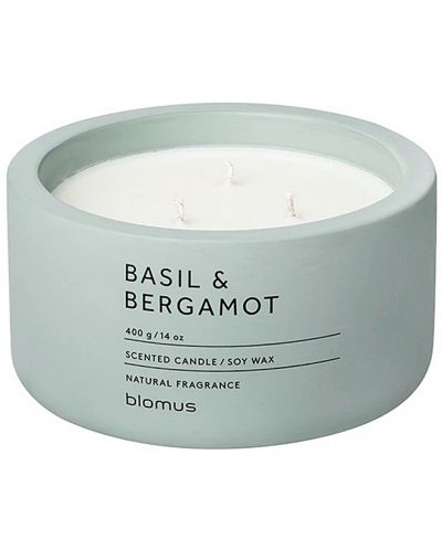 Αρωματικό κερί  Blomus Fraga - XL, Basil & Bergamot, Pine Gray - 1