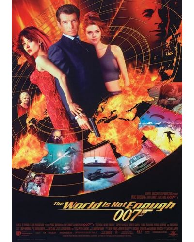 Εκτύπωση τέχνης Pyramid Movies: James Bond - World Not Enough One-Sheet - 1